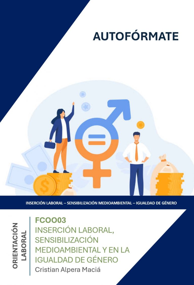 FCOO03 INSERCIÓN LABORAL,SENSIBILIZACIÓN MEDIOAMBIENTAL Y EN LA IGUALDAD DE GENERO