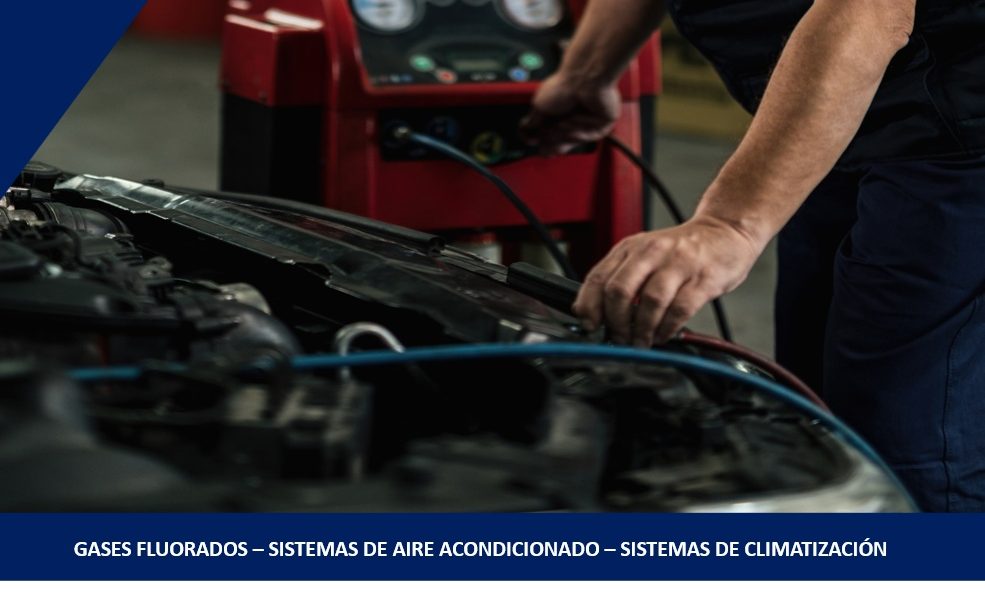 TMVG01 MANIPULACIÓN DE SISTEMAS FRIGORÍFICOS QUE EMPLEAN REFRIGERANTES FLUORADOS DESTINADOS A CONFORT TÉRMICO DE PERSONAS INSTALADAS EN VEHÍCULOS